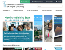 Tablet Screenshot of community.aacn.nche.edu