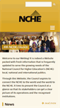 Mobile Screenshot of nche.org.na
